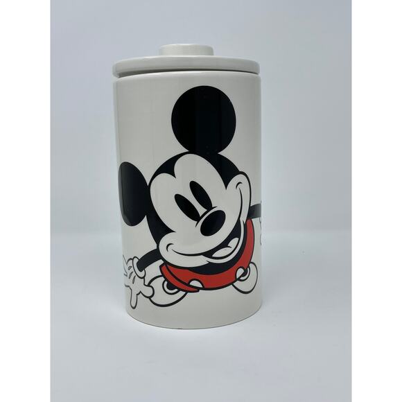 NEW Disney Mickey Mouse Up Close Color Canister Jar - Large - Picture 1 of 7